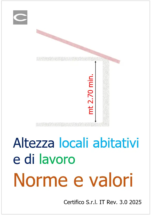Altezza locali abitativi: norme e valori 2025 Altezza locali abitativi: norme e valori 2025